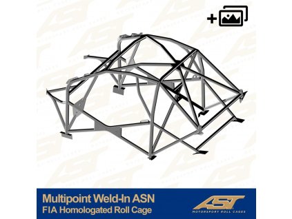 fia homologated roll cage toyota gr yaris gxpa16 2 door hatchback multipoint weld in asn