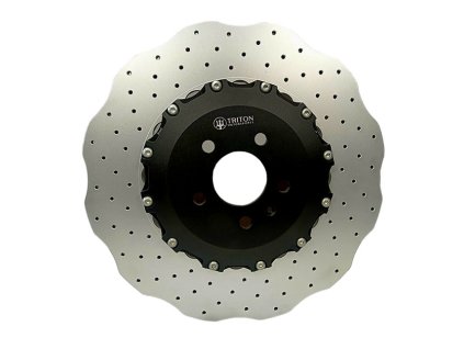 126642 predni dvoudilne plovouci brzdove kotouce triton pro audi rs6 rs7 c7 390 mm