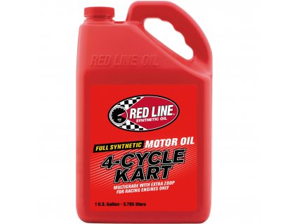 4-taktní závodní motorový olej Red Line four-stroke kart - 3,785l