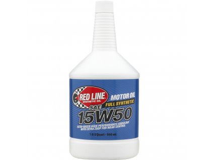 Motorový plně syntetický olej Red Line 15W50 - 946ml