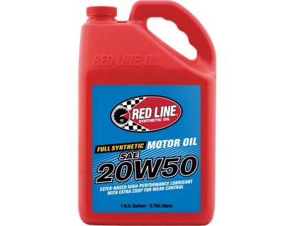Motorový plně syntetický olej Red Line 20W50 - 3,785l