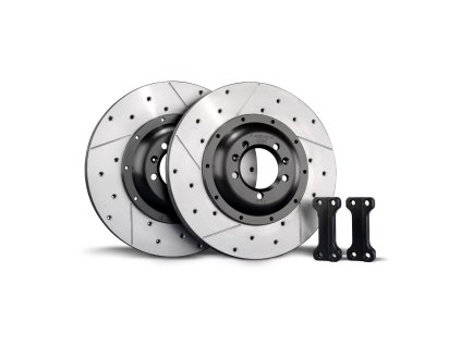 Zadní big brake kit Tarox SEAT Leon (1M) chlazené zadní kotouče 300x22mm