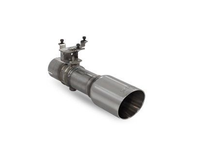 Valve upgrade for non-valved GPF-back výfuk Scorpion pro Ford Fiesta ST MK8 (do 9/2020) stříbrná