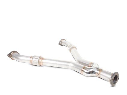 Y-Piece replacement section Scorpion pro Nissan 350Z stříbrná