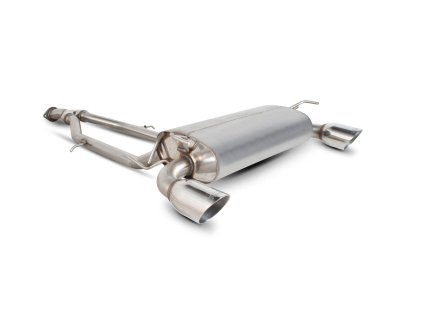 Polosystém (Y-piece back) Scorpion pro Nissan 370Z bez GPF Indy stříbrná