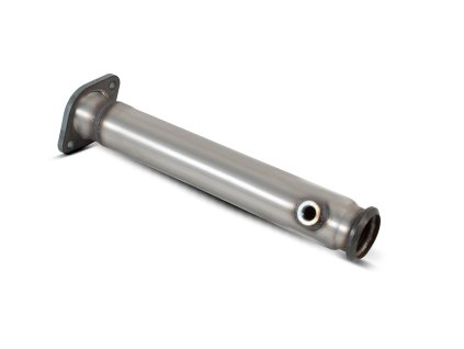 De-cat pipe Scorpion pro Renault Clio MK2 2,0 182 03-06 stříbrná