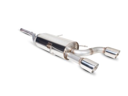 Non-resonated cat-back výfuk Scorpion pro Renault Clio MK2 2,0 182 03-06 Daytona stříbrná