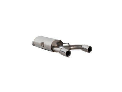 Non-resonated cat-back výfuk Scorpion pro Renault Clio MK2 2,0 182 03-06 Lemans stříbrná