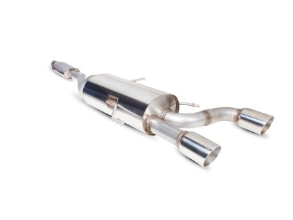 Resonated cat-back výfuk Scorpion pro Renault Clio MK2 2,0 182 03-06 Daytona stříbrná