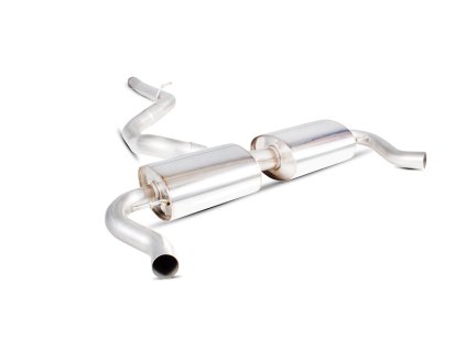 Non-resonated cat-back výfuk Scorpion pro Renault Clio MK4 RS 200 EDC na OE koncovku