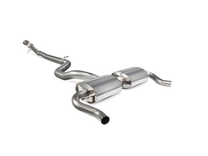 Non-resonated cat-back výfuk Scorpion pro Renault Clio MK4 RS 200 EDC / 220 Trophy