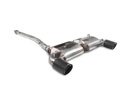 Resonated secondary cat-back výfuk Scorpion pro Subaru BRZ Ascari stříbrná