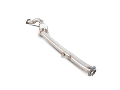 Secondary Průchozí náhrada katalyzátoru Scorpion pro Subaru BRZ bez GPF stříbrná