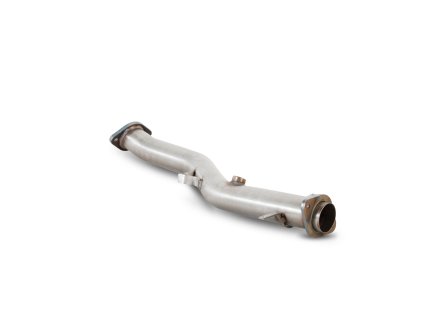 Secondary Průchozí náhrada katalyzátoru Scorpion pro Subaru Impreza Turbo 2,5 WRX/Sti  stříbrná
