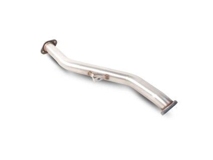 Secondary Průchozí náhrada katalyzátoru Scorpion pro Subaru WRX 2,5 Turbo Sti bez GPF stříbrná