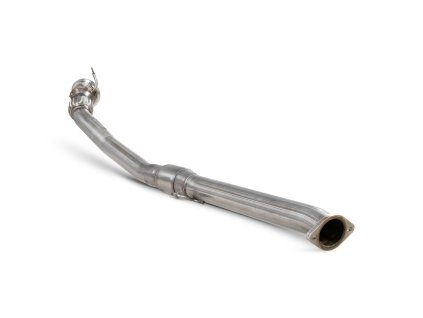 Downpipe with high flow sports cat a GPF Delete Scorpion pro Toyota GR Yaris / GR Yaris Circuit Pack stříbrná