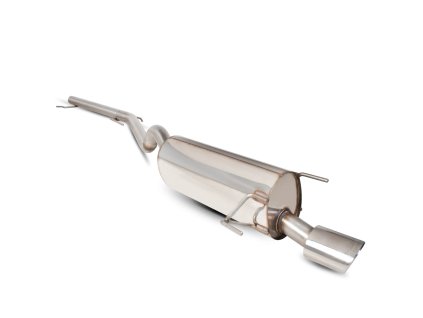 Non-resonated cat-back výfuk Scorpion pro Opel Astra MK5 Hatch/Sporthatch EVO (Below Valance) stříbrná