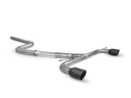 72553 non resonated predator cat back vyfuk scorpion pro volkswagen scirocco r daytona cerna