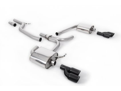 Cat-back výfuk Milltek Audi A4 2.0 TDi B8 177PS quattro sedan a combi SSXAU664