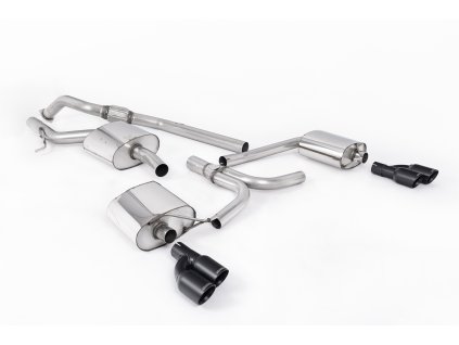 Cat-back výfuk Milltek Audi A4 2.0 TFSI S line B8 (2WD a quattro Tiptronic) sedan & combi SSXAU665