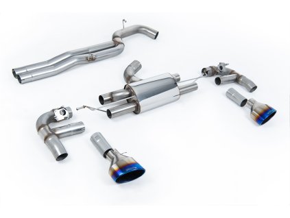 Cat-back výfuk Milltek Audi RS3 sedan 400PS (8V MQB) bez OPF/GPF SSXAU985