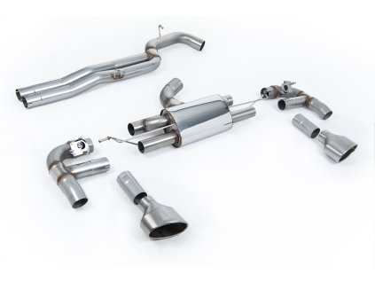 Cat-back výfuk Milltek Audi RS3 sedan 400PS (8V MQB) s OPF/GPF SSXAU984