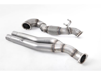 Large-bore Downpipe a De-cat Milltek Audi RS3 sedan/Sedan 400PS (8Y MQB EVO) bez OPF/GPF SSXAU727