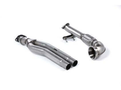 Primary Katalyzátor Bypass Pipe a vstup do turba Milltek Audi RS3 Sportback (8V MQB - Pre Facelift) SSXAU593