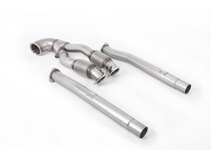Large-bore Downpipe a De-cat Milltek Audi RS3 Sportback 400PS (8V MQB - Facelift) bez OPF/GPF SSXAU888