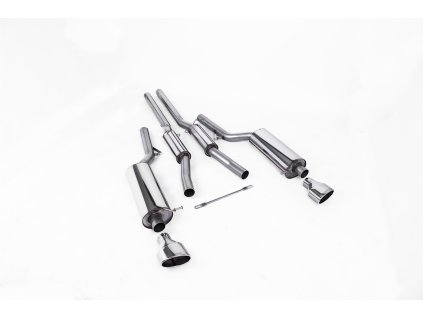 Cat-back výfuk Milltek Audi RS6 C5 V8 Bi-Turbo sedan & combi SSXAU354