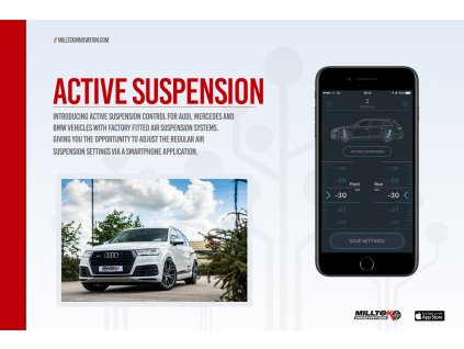 Jednotka vzduchového podvozku Milltek Audi RS6 C7 4.0 TFSI biturbo quattro vč. Performance Edition SSXAU672