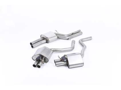 Cat-back výfuk Milltek Audi RS6 C7 4.0 TFSI biturbo quattro vč. Performance Edition SSXAU579