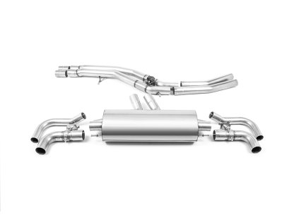 Front Pipe-back výfuk Milltek Audi RSQ8 4.0 V8 Bi-Turbo (bez OPF/GPF) SSXAU898