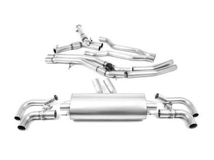 Cat-back výfuk Milltek Audi RSQ8 4.0 V8 Bi-Turbo (bez OPF/GPF) SSXAU899