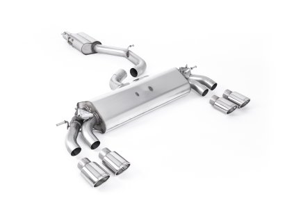 Cat-back výfuk Milltek Audi S3 2.0 TFSI quattro 3-dv. 8V.2 (s GPF) SSXAU777