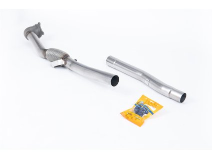 Large-bore Downpipe a De-cat Milltek Audi TT Mk2 2.0 TFSi 2WD SSXAU349