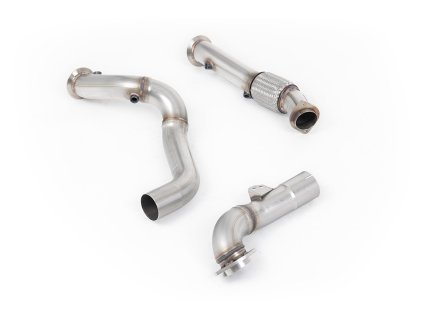 Large-bore Downpipe a De-cat Milltek BMW 3 Series G80/G81 M3 & M3 Competition S58 3.0 Turbo (s OPF/GPF) vč. Touring & XDrive SSXBM1271