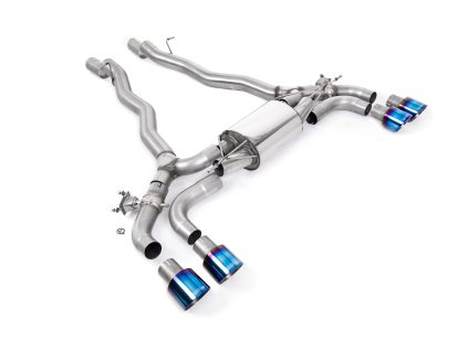 Axle-back výfuk Milltek BMW 5 Series M5 & M5 Competition 4.4l Twin Turbo F90 (bez OPF/GPF) SSXBM1177