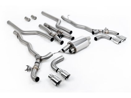 Cat-back výfuk Milltek BMW 5 Series M5 & M5 Competition 4.4l Twin Turbo F90 (s OPF/GPF) SSXBM1180