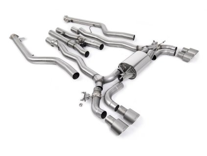 Cat-back výfuk Milltek BMW 5 Series M5 & M5 Competition 4.4l Twin Turbo F90 LCI (s OPF/GPF) SSXBM1229