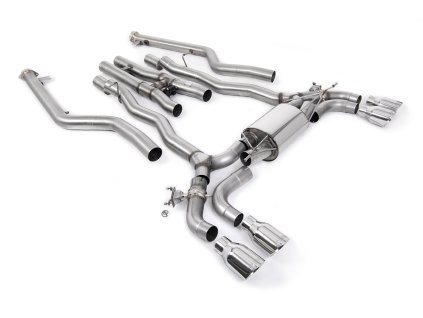 Cat-back výfuk Milltek BMW 5 Series M5 & M5 Competition 4.4l Twin Turbo F90 LCI (s OPF/GPF) SSXBM1227