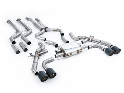 Downpipe-back výfuk Milltek BMW X3 X3M / X3M Comp (G01) 3.0 (S58 LCI s OPF/GPF) SSXBM1259