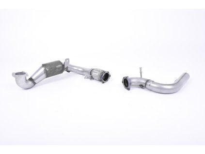 Large-bore Downpipe a Hi-Flow sport kat Milltek Ford Fiesta Mk7/Mk7.5 1.0T EcoBoost (100/125/140PS)  SSXFD237