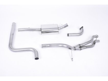 Cat-back výfuk Milltek Ford Fiesta Mk7/Mk7.5 1.0T EcoBoost (100/125/140PS)  SSXFD263