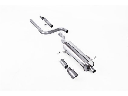 Particulate Filter-back výfuk Milltek Ford Fiesta Mk8 1.0T EcoBoost ST-Line 3 & 5-dv. (155ps Hybrid s OPF/GPF) SSXFD399