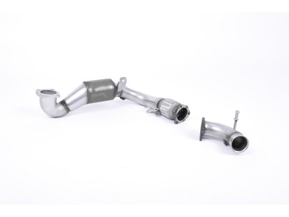 Cast Downpipe s race katem Milltek Ford Fiesta Mk8 1.0T EcoBoost ST-Line 3 & 5-dv. (bez OPF/GPF) SSXFD236
