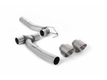 Koncový upgrade kit Milltek Ford Fiesta MK8 1.0T EcoBoost ST-Line 3 & 5-dv. (bez OPF/GPF) - Dual Outlet Maxton Kit SSXFD381
