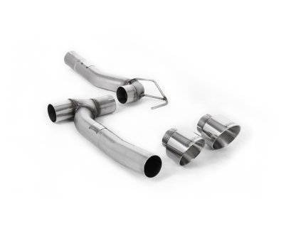 Koncový upgrade kit Milltek Ford Fiesta MK8 1.0T EcoBoost ST-Line 3 & 5-dv. (bez OPF/GPF) - Dual Outlet Maxton Kit SSXFD379