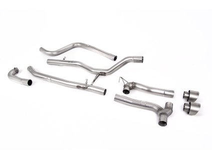 Cat-back výfuk Milltek Ford Fiesta MK8 1.0T EcoBoost ST-Line 3 & 5-dv. (bez OPF/GPF) - Dual Outlet Maxton Kit SSXFD373