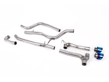 Cat-back výfuk Milltek Ford Fiesta MK8 1.0T EcoBoost ST-Line 3 & 5-dv. (bez OPF/GPF) - Dual Outlet Maxton Kit SSXFD374